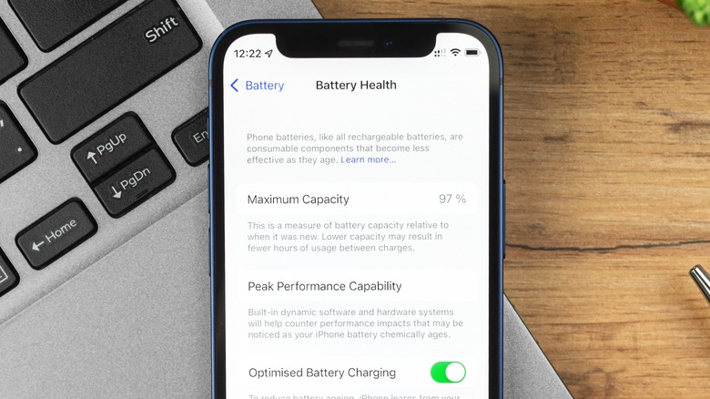 iPhone battery health 