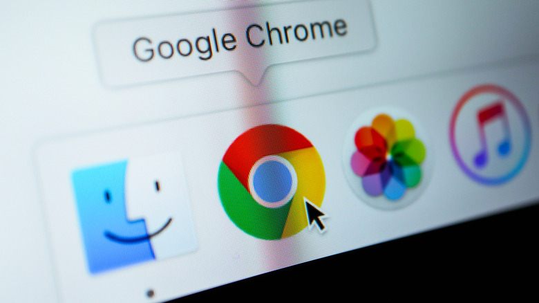 Google Chrome icon on Mac