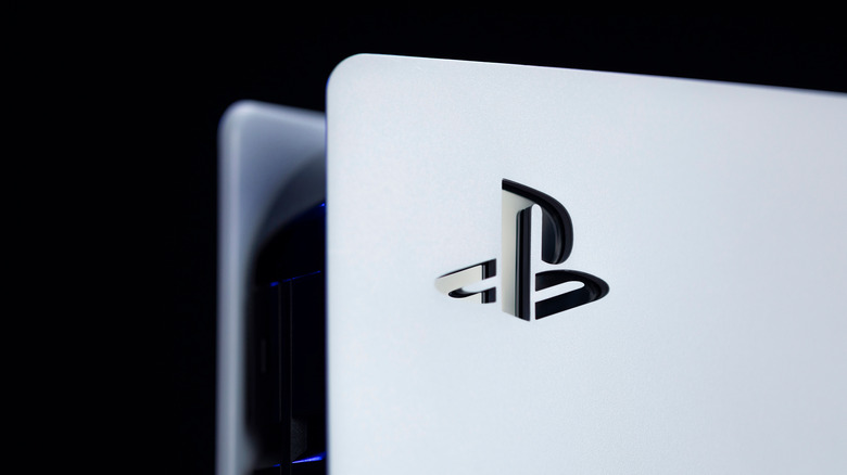 PlayStation logo on PS5