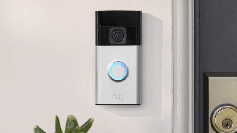 Ring battery doorbell LED indicator