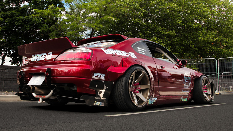 Nissan widebody drift car