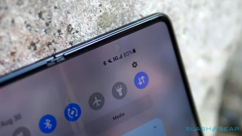 Samsung Galaxy Z Fold 3 under-display selfie camera