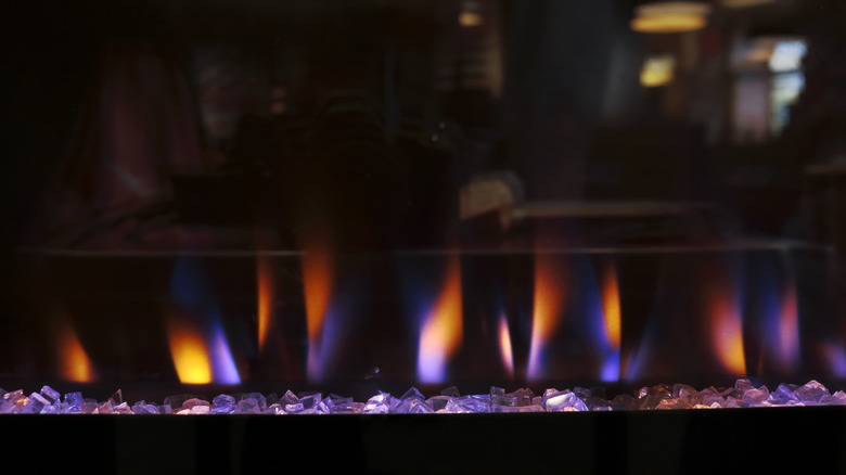 flames electric fireplace