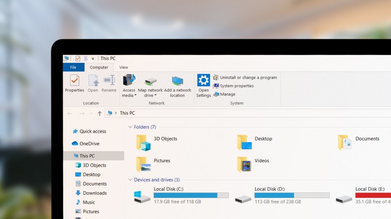 Windows File Explorer window