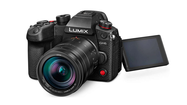 Panasonic Lumix GH6 LCD display