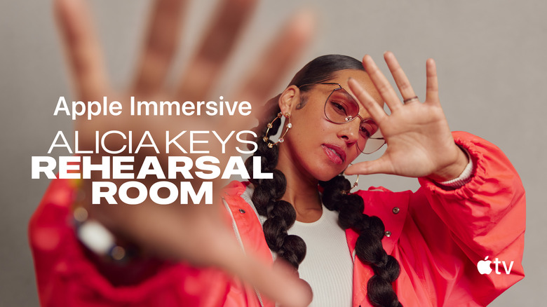 "Alicia Keys Rehearsal Room" promotional image 