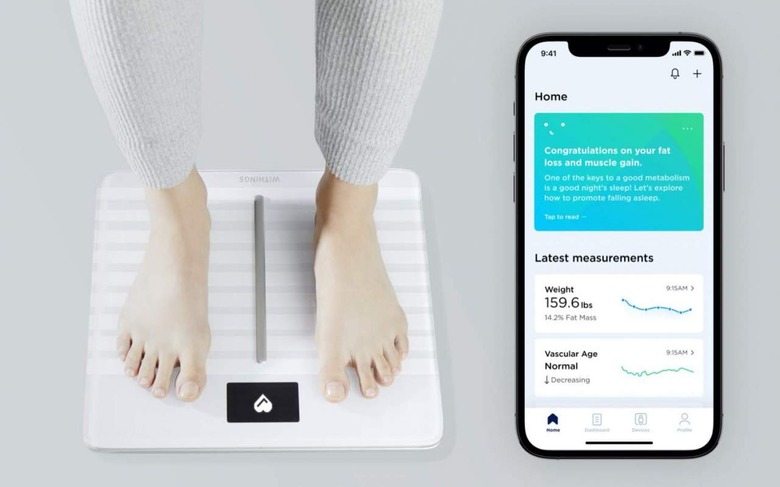 Withings shows a new smart scale at CES