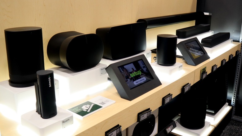 Sonos in-store display