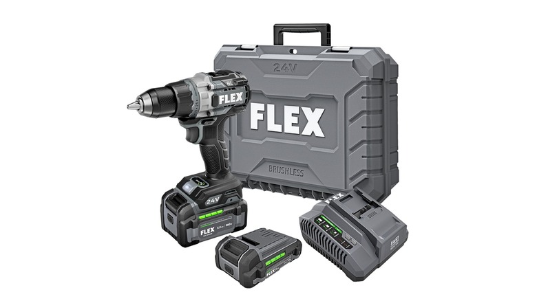 Flex 1/2-Inch Two-Speed Drill Driver with Turbo Mode