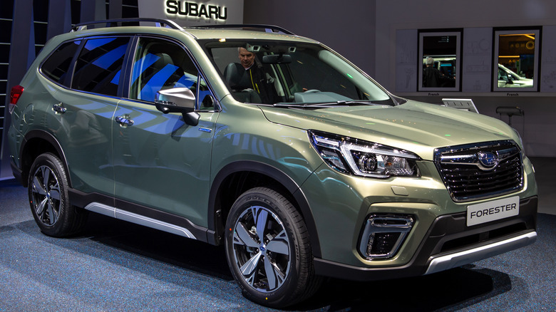 Subaru Forester green