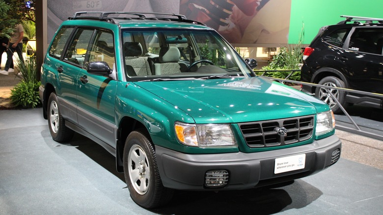 Subaru Forester green