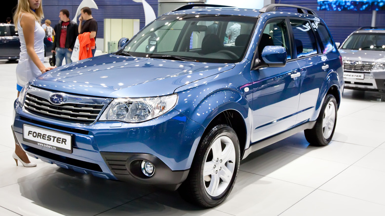 Subaru Forester blue