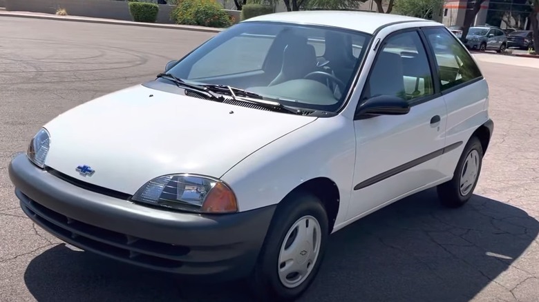 Chevrolet Metro white