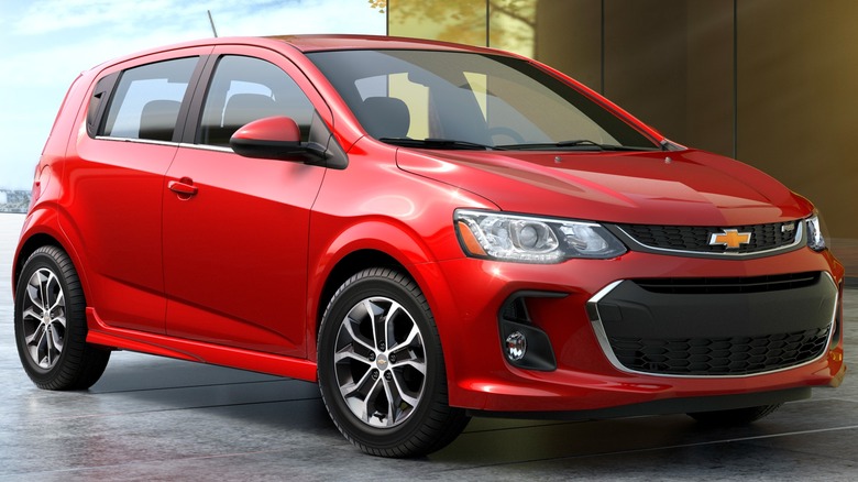 Chevrolet Sonic red