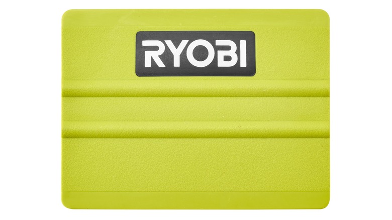 A Ryobi squeegee