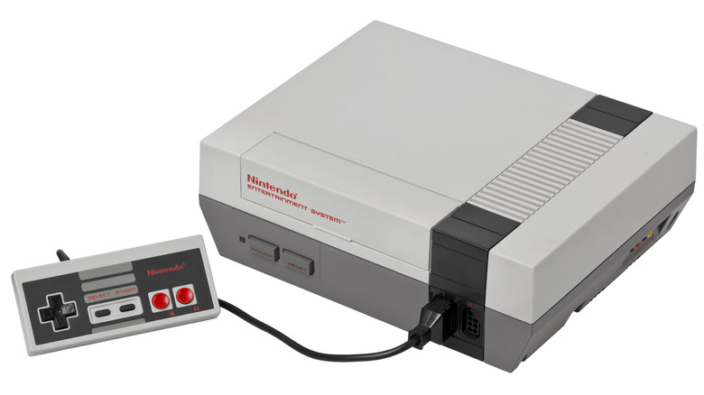 Nintendo's original "toaster" NES console