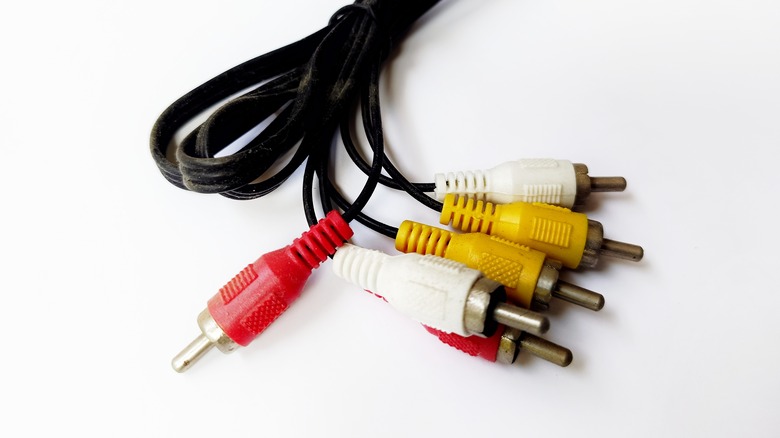 Composite A/V cables