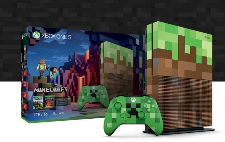 Xbox One S Minecraft Limited Edition Bundle Arrives: 1TB Console 