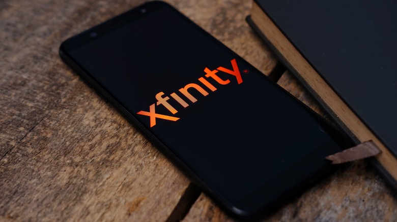 Xfinity logo smartphone