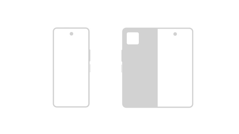 Leaked smartphone outlines