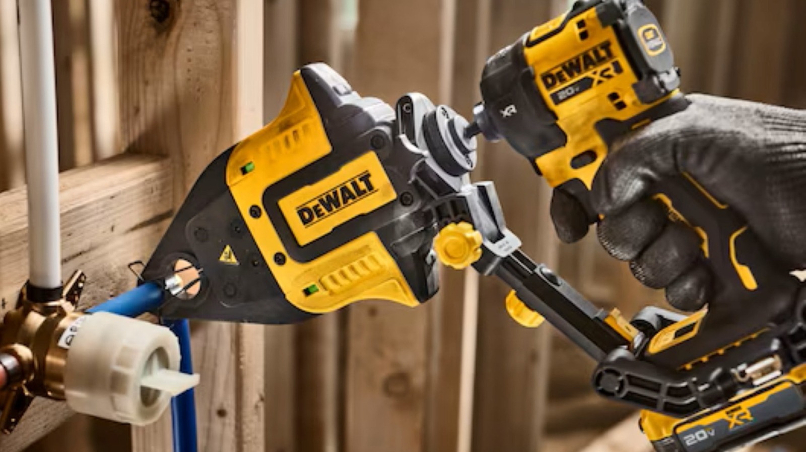 Yes, DeWalt Does Make A PEX Crimper Tool (And Here's How Much It Costs)