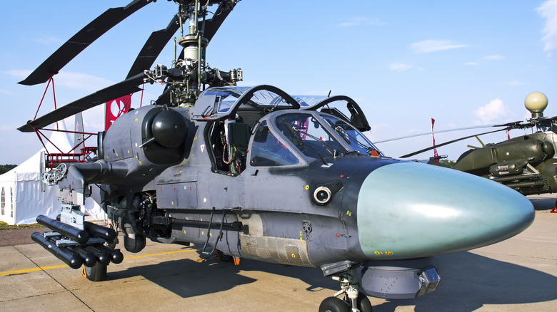 Ka-52 parked on tarmac