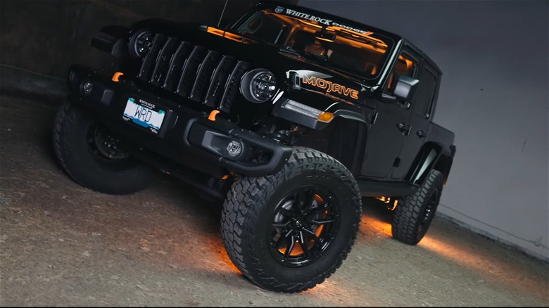 Hades Hellcat Hemi Jeep Gladiator parked