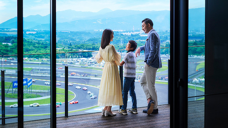 fuji speedway hotel view of race track