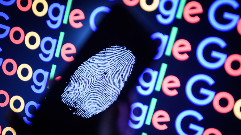google security fingerprint lock biometric