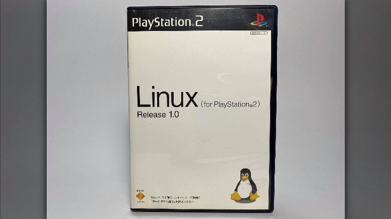 Linux for PS2 disc