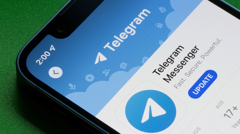 telegram in apple app store