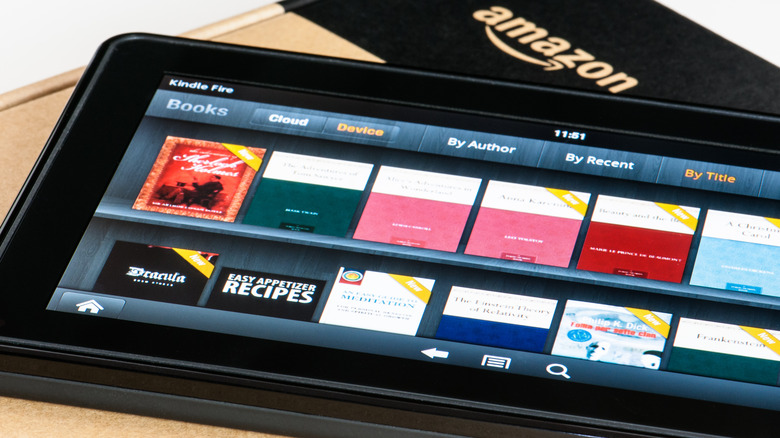 Amazon Store Fire tablet