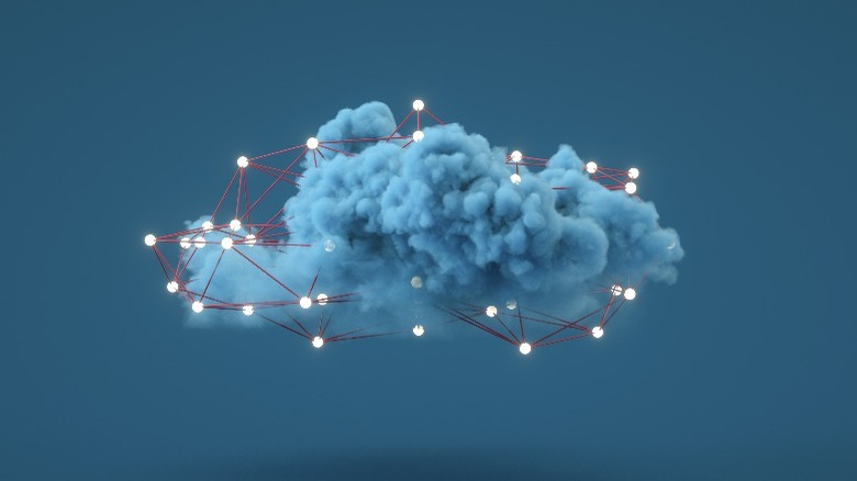 cloud network illustration