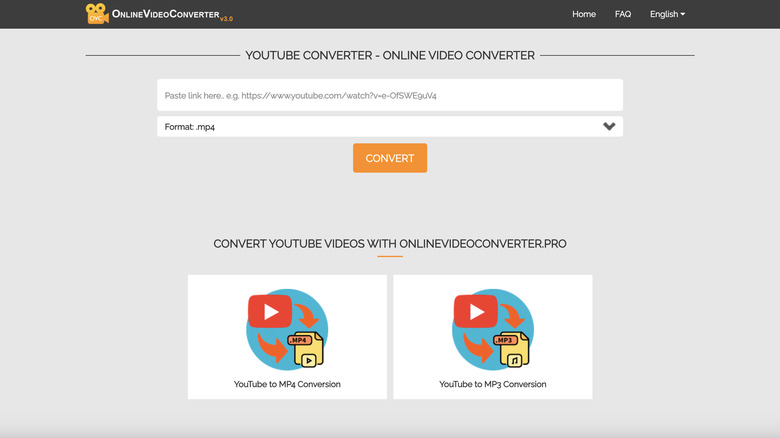 Online Video Converter Pro Website