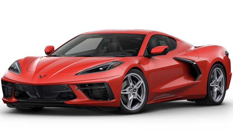 Red 2024 Corvette Stingray