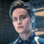 Brie Larson as Captain Marvel in Avengers Endgame