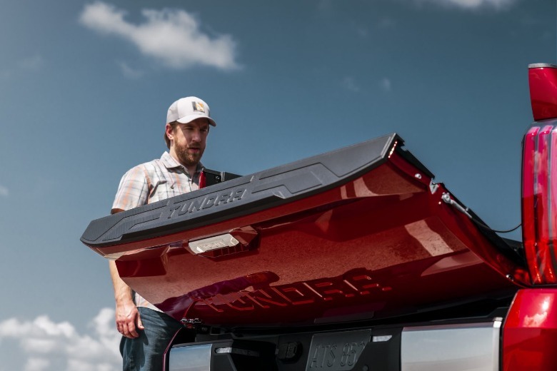 2023 Toyota Tundra tailgate