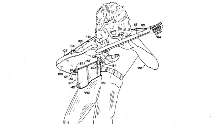 Eddie Van Halen patent image