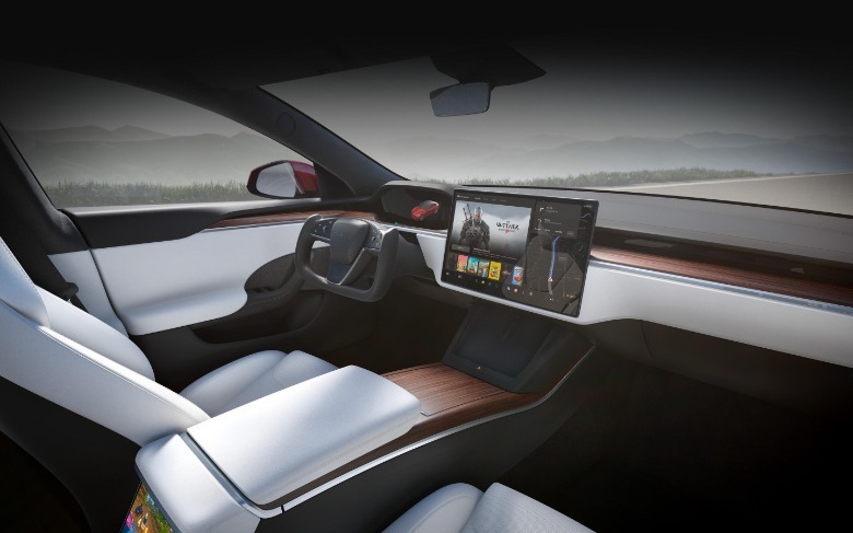 Tesla Model S Plaid interior