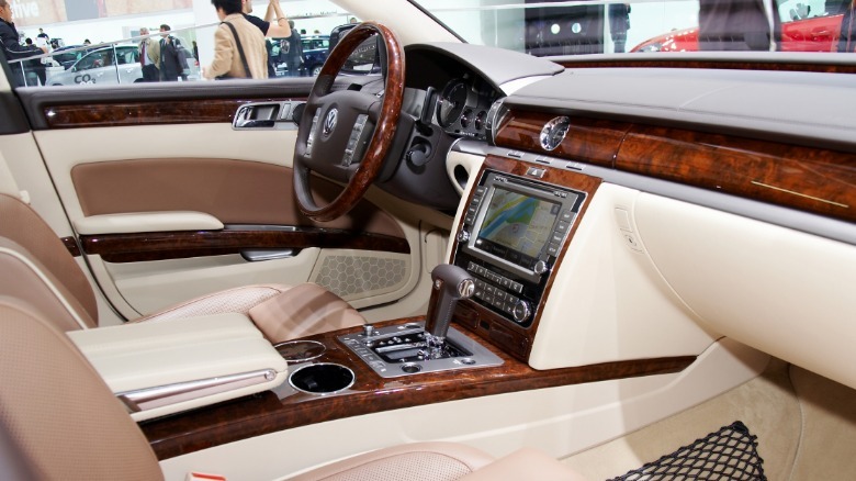 VW Phaeton interior