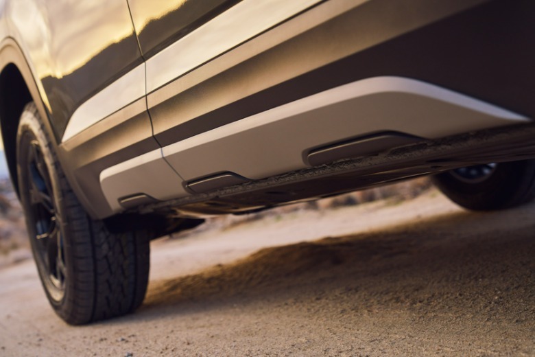 The VW Atlas Peak Edition side sills