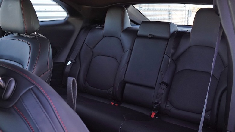 Dodge Charger Daytona rear seats