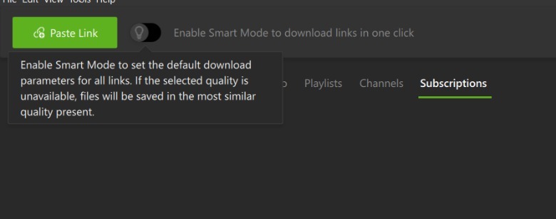 Smart Mode 4K Video Downloader