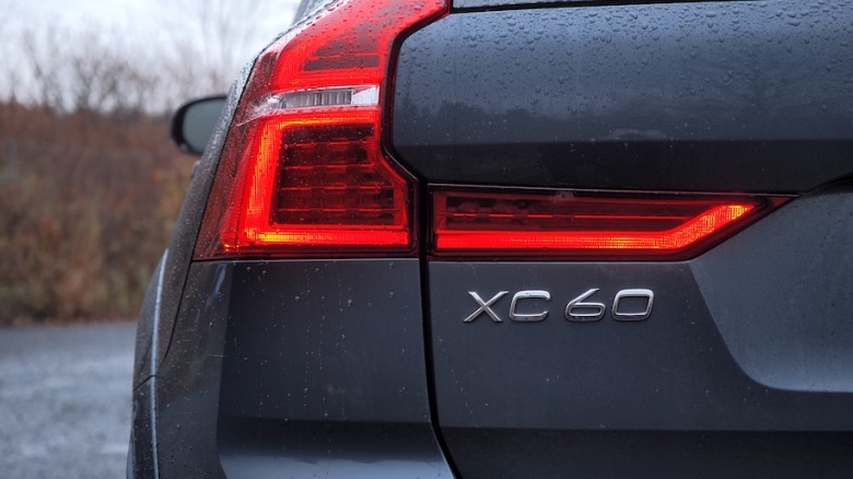 XC60 badge on rear