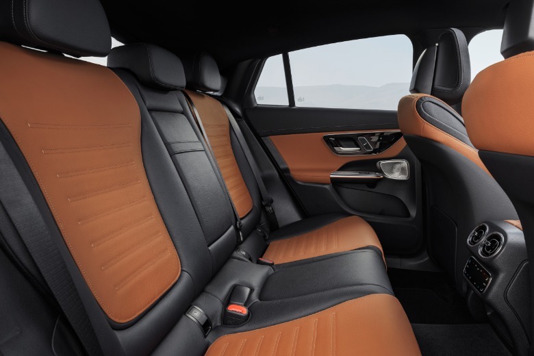 The 2024 Mercedes GLC Coupe seats