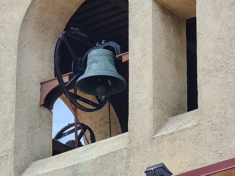 Bell in a bell tower