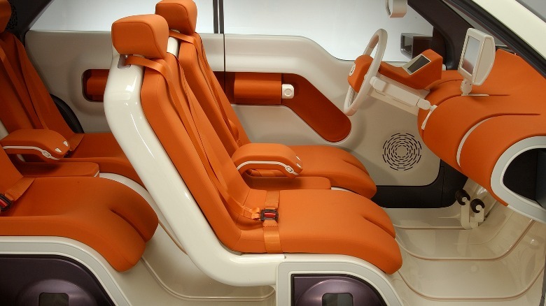 Ford Model U interior