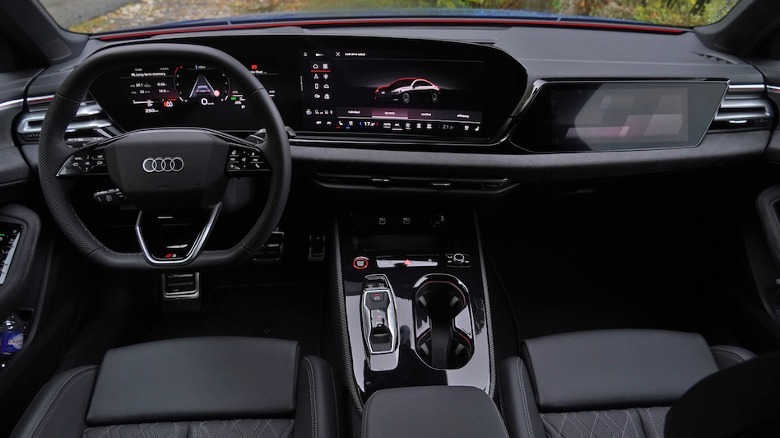 S5 Sedan dashboard