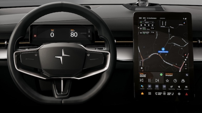 2024 Polestar 3 dashboard