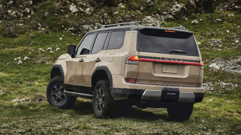 2024 Lexus GX rear end overlanding